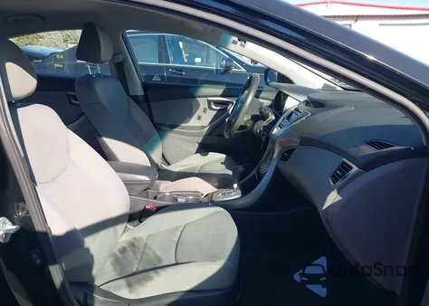 2012 Hyundai Elantra Gls (Ulsan Plant) from USA, damaged, VIN KMHDH4AE7CU288703